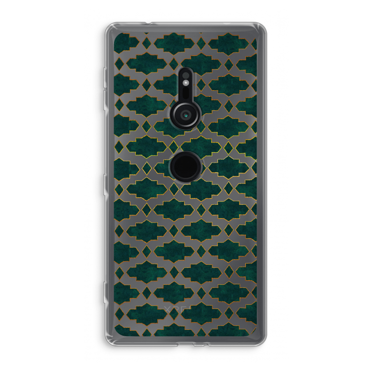 Moroccan tiles: Sony Xperia XZ2 Transparant Hoesje