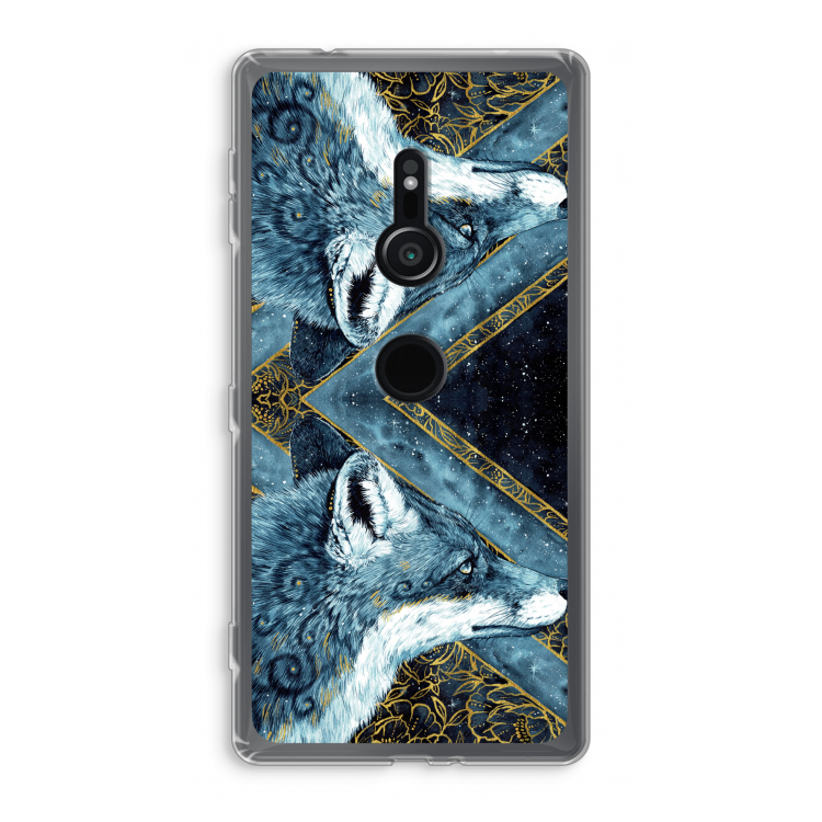 Golden Fox: Sony Xperia XZ2 Transparant Hoesje