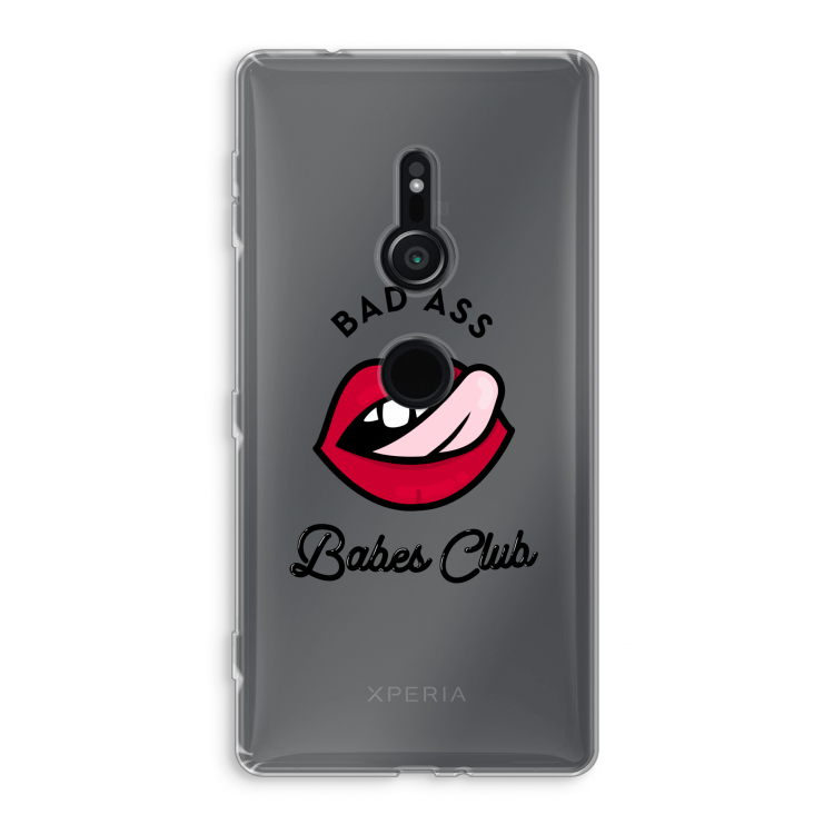 Badass Babes Club: Sony Xperia XZ2 Transparant Hoesje