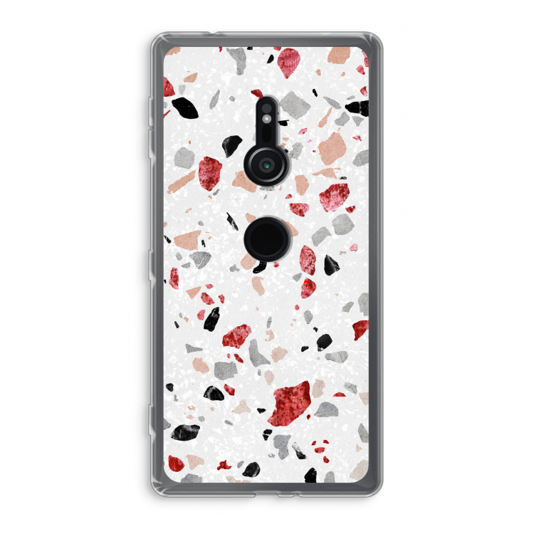 Terrazzo N°12: Sony Xperia XZ2 Transparant Hoesje