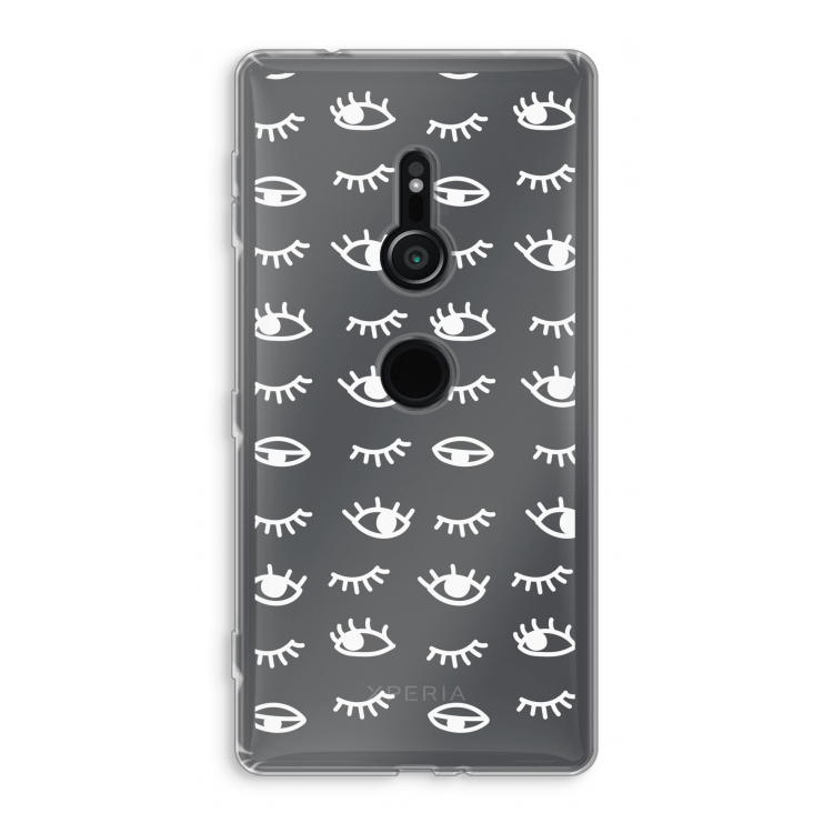 Eye pattern #3: Sony Xperia XZ2 Transparant Hoesje
