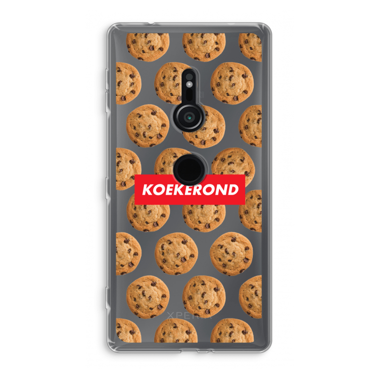 Koekerond: Sony Xperia XZ2 Transparant Hoesje