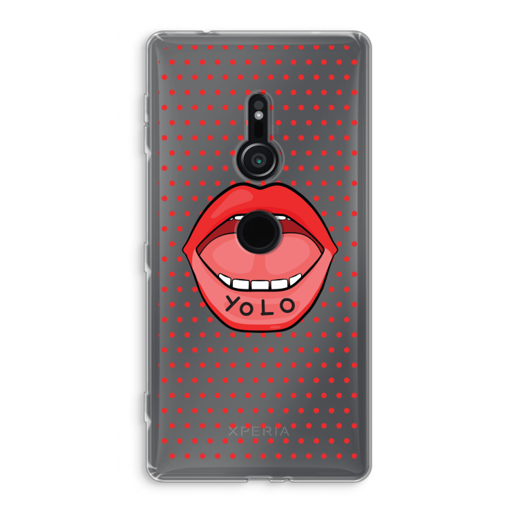 Yolo Denise: Sony Xperia XZ2 Transparant Hoesje