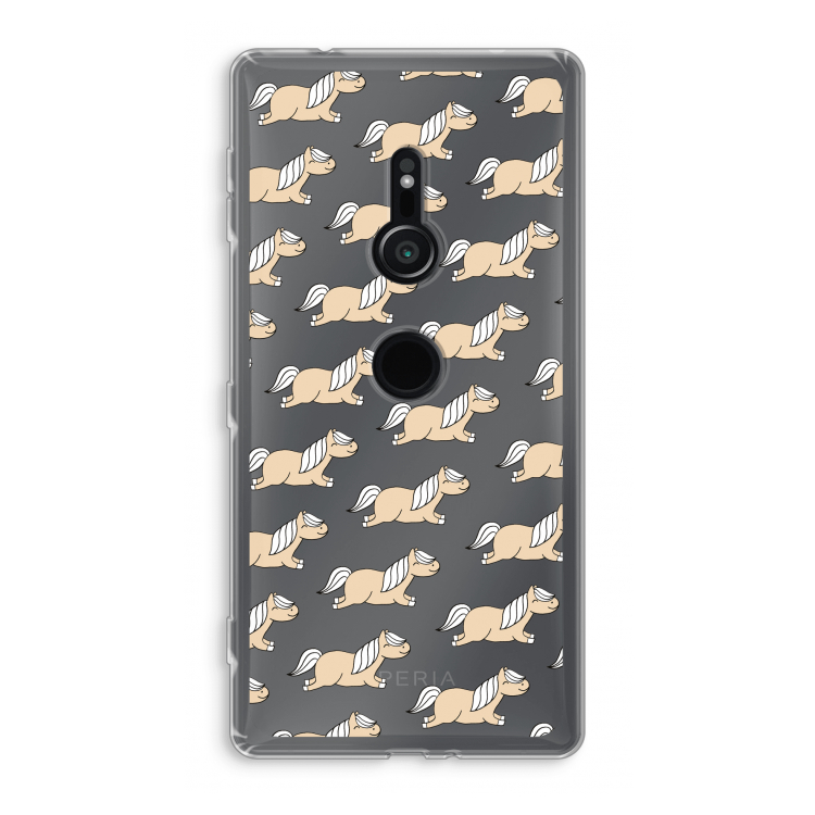 Ponys: Sony Xperia XZ2 Transparant Hoesje