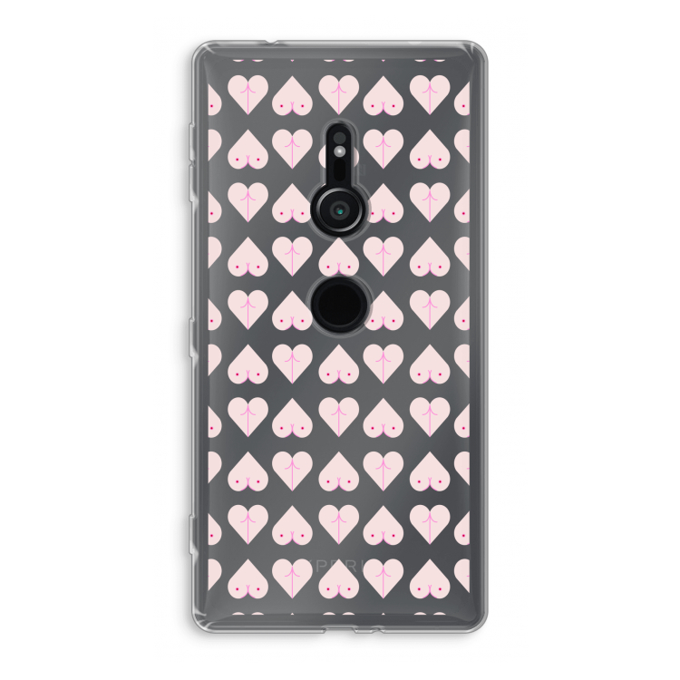 Ass 'n Titties: Sony Xperia XZ2 Transparant Hoesje