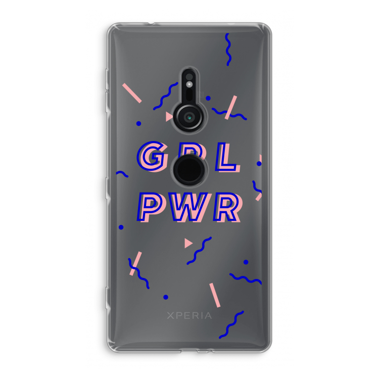 GRL PWR: Sony Xperia XZ2 Transparant Hoesje