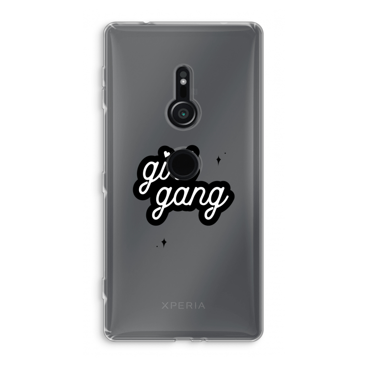 Girl Gang: Sony Xperia XZ2 Transparant Hoesje