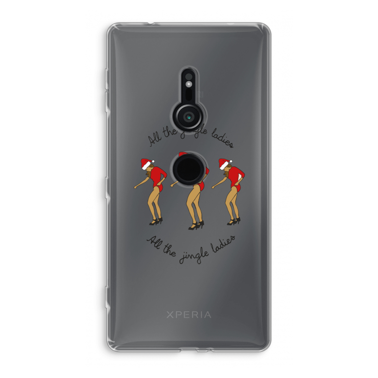 Jingle Ladies: Sony Xperia XZ2 Transparant Hoesje