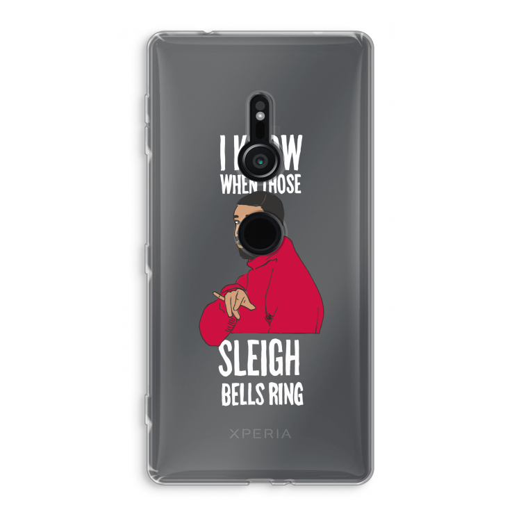 Sleigh Bells Ring: Sony Xperia XZ2 Transparant Hoesje