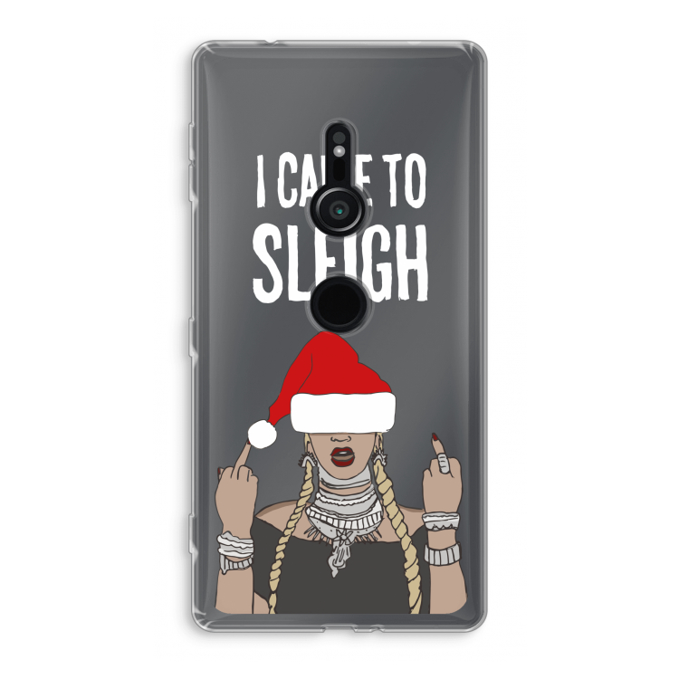 Came To Sleigh: Sony Xperia XZ2 Transparant Hoesje