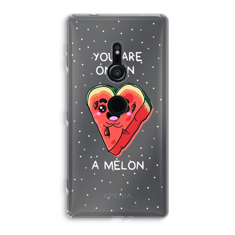 One In A Melon: Sony Xperia XZ2 Transparant Hoesje