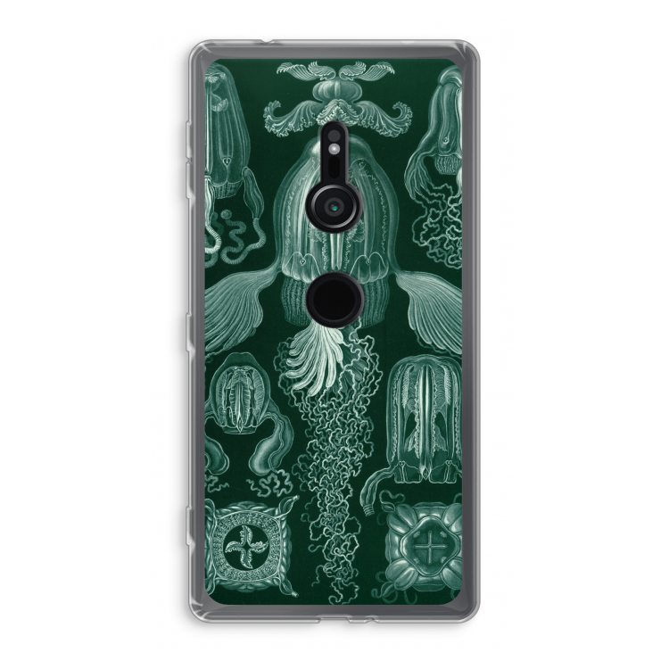 Haeckel Cubomedusae: Sony Xperia XZ2 Transparant Hoesje