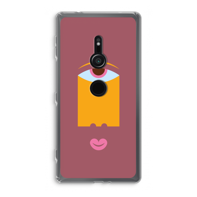 Mono V: Sony Xperia XZ2 Transparant Hoesje