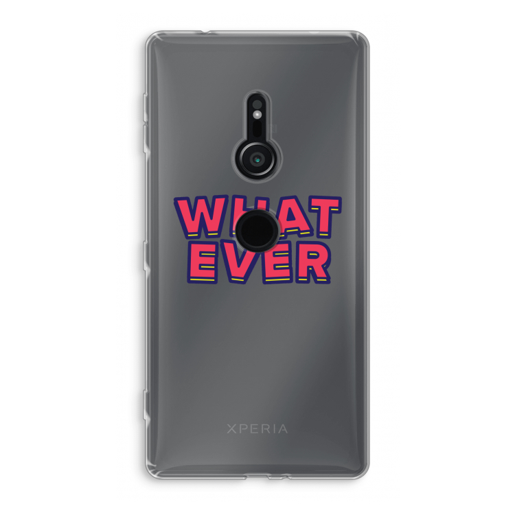 Whatever: Sony Xperia XZ2 Transparant Hoesje