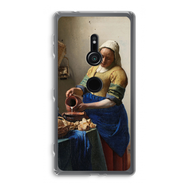 The Milkmaid: Sony Xperia XZ2 Transparant Hoesje
