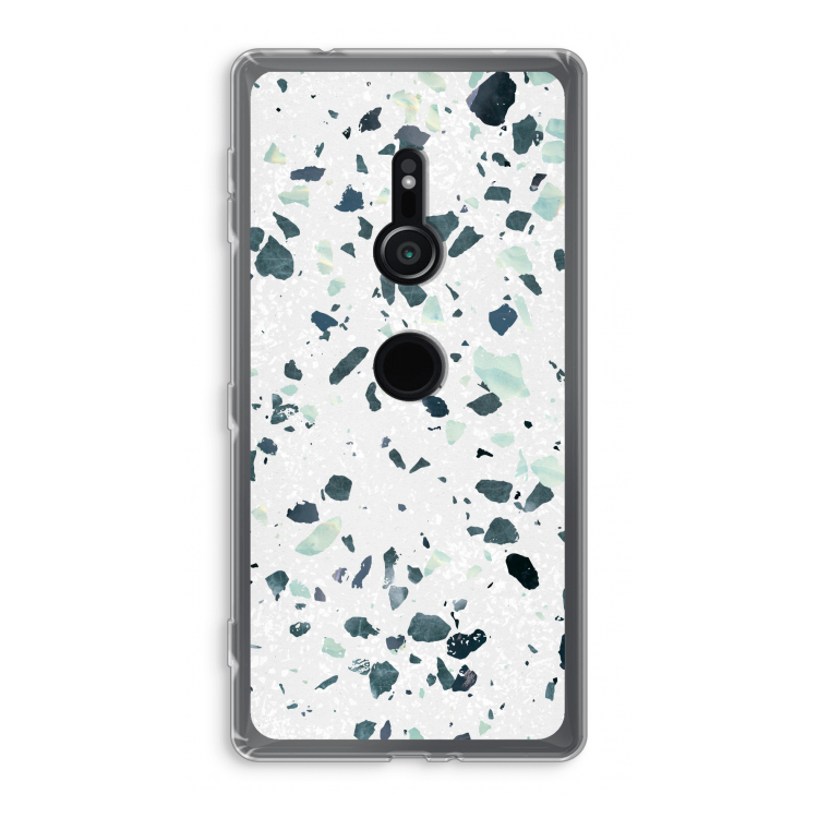 Terrazzo N°2: Sony Xperia XZ2 Transparant Hoesje