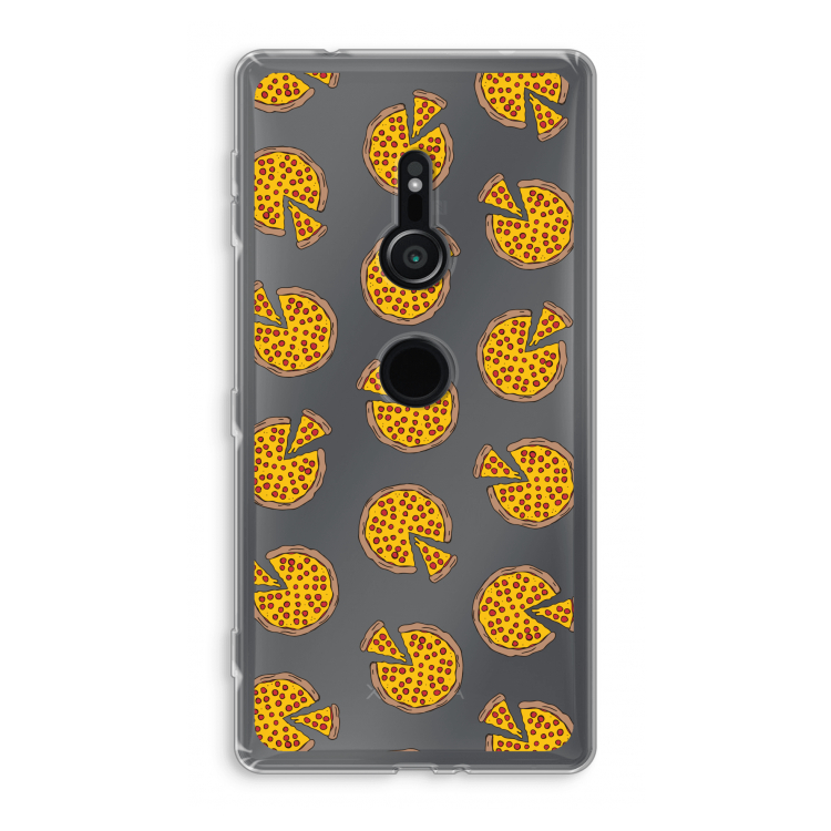 You Had Me At Pizza: Sony Xperia XZ2 Transparant Hoesje