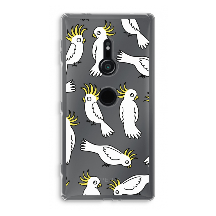 Papegaai: Sony Xperia XZ2 Transparant Hoesje