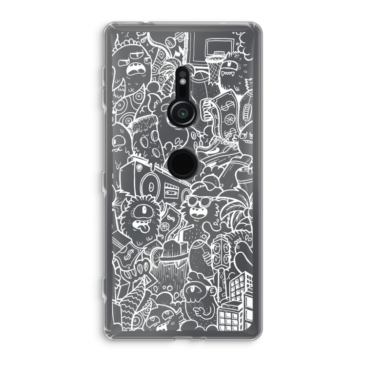 Vexx City #2: Sony Xperia XZ2 Transparant Hoesje