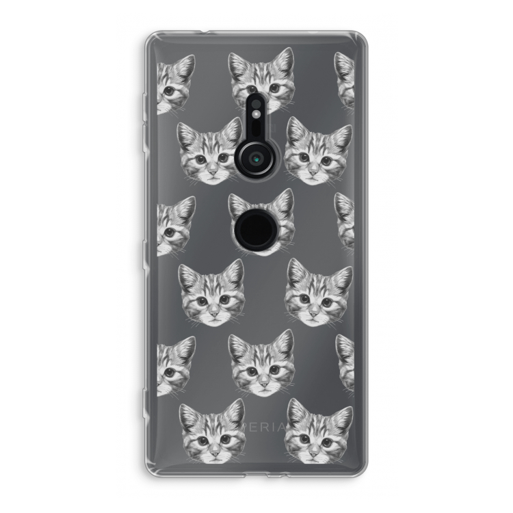 Kitten: Sony Xperia XZ2 Transparant Hoesje