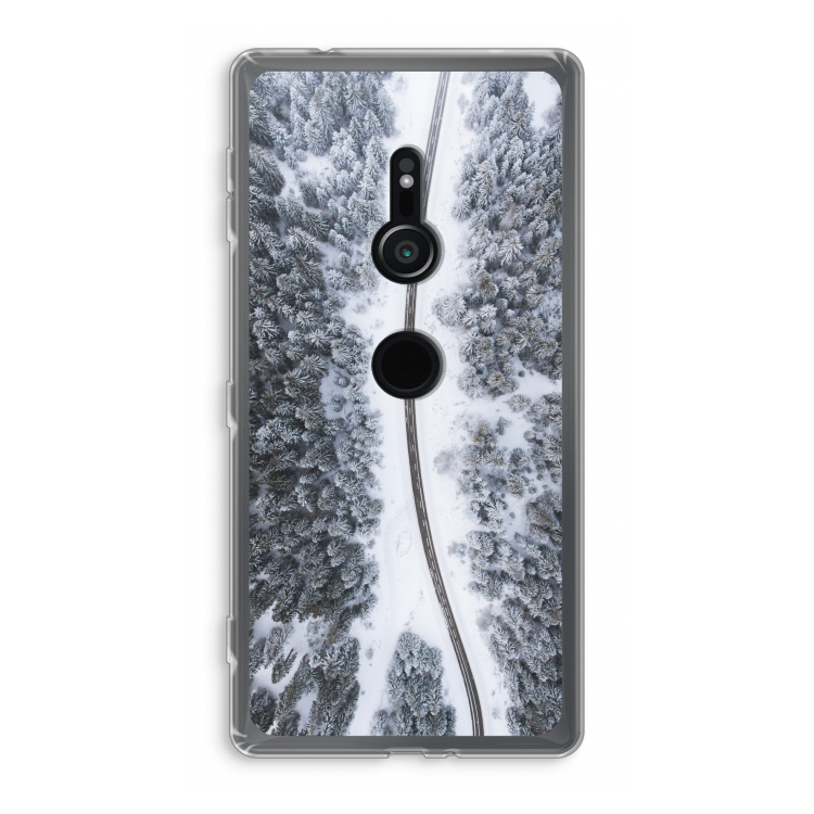 Snøfall: Sony Xperia XZ2 Transparant Hoesje