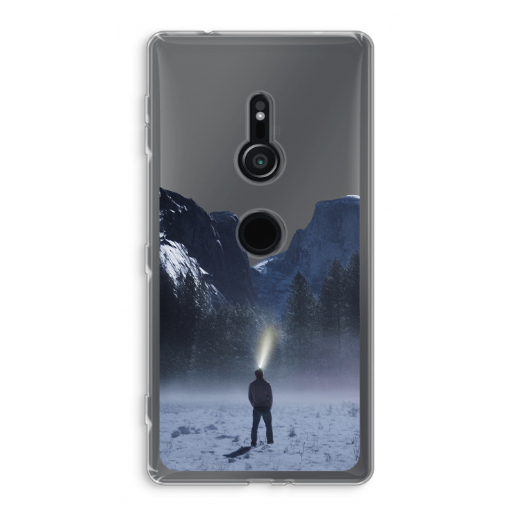 Wanderlust: Sony Xperia XZ2 Transparant Hoesje