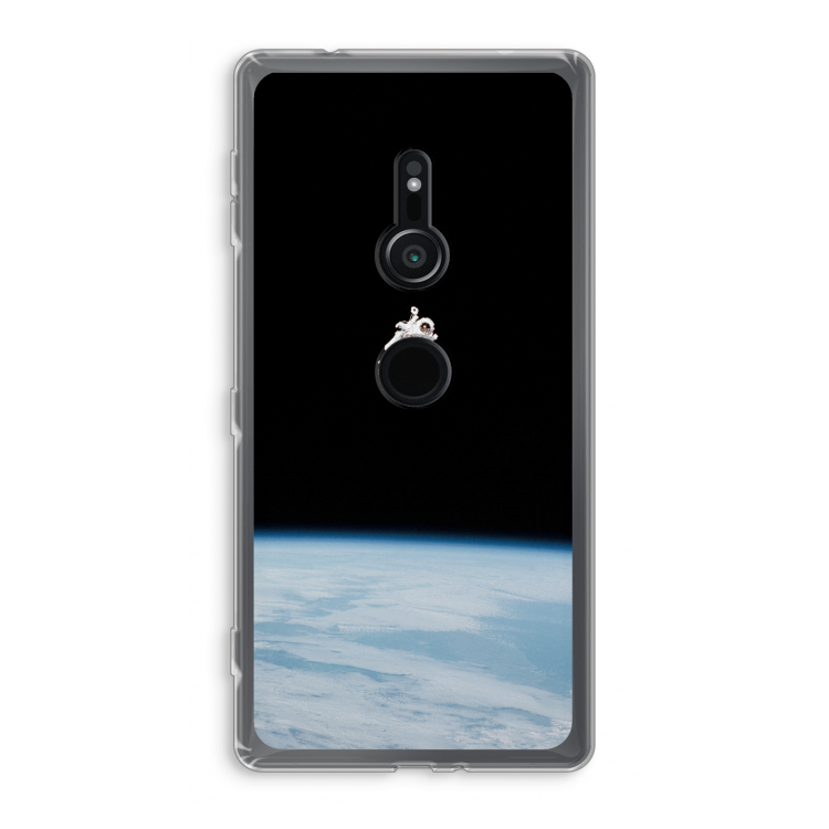 Alone in Space: Sony Xperia XZ2 Transparant Hoesje