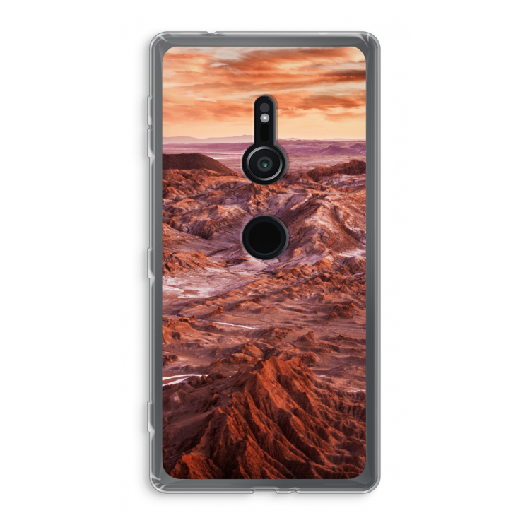 Mars: Sony Xperia XZ2 Transparant Hoesje
