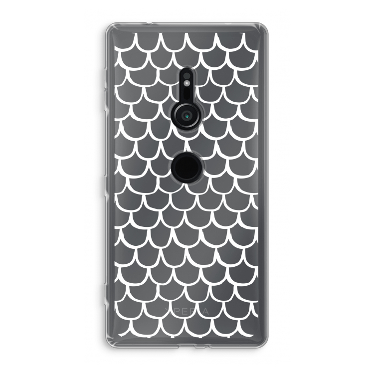 Dakpannetjes: Sony Xperia XZ2 Transparant Hoesje