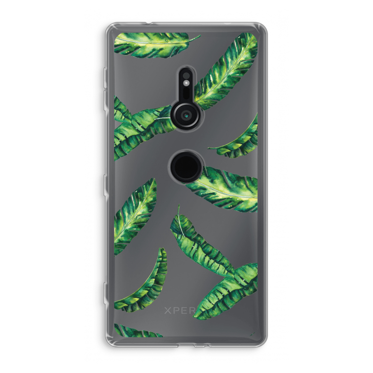 Lange bladeren: Sony Xperia XZ2 Transparant Hoesje