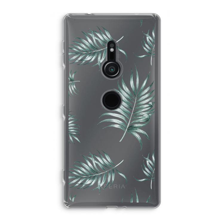 Simple leaves: Sony Xperia XZ2 Transparant Hoesje