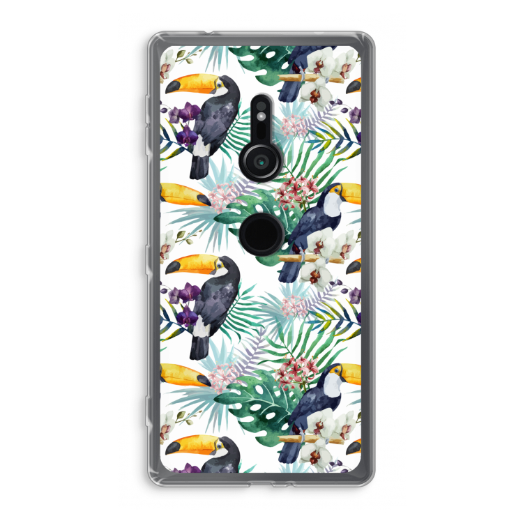 Tukans: Sony Xperia XZ2 Transparant Hoesje