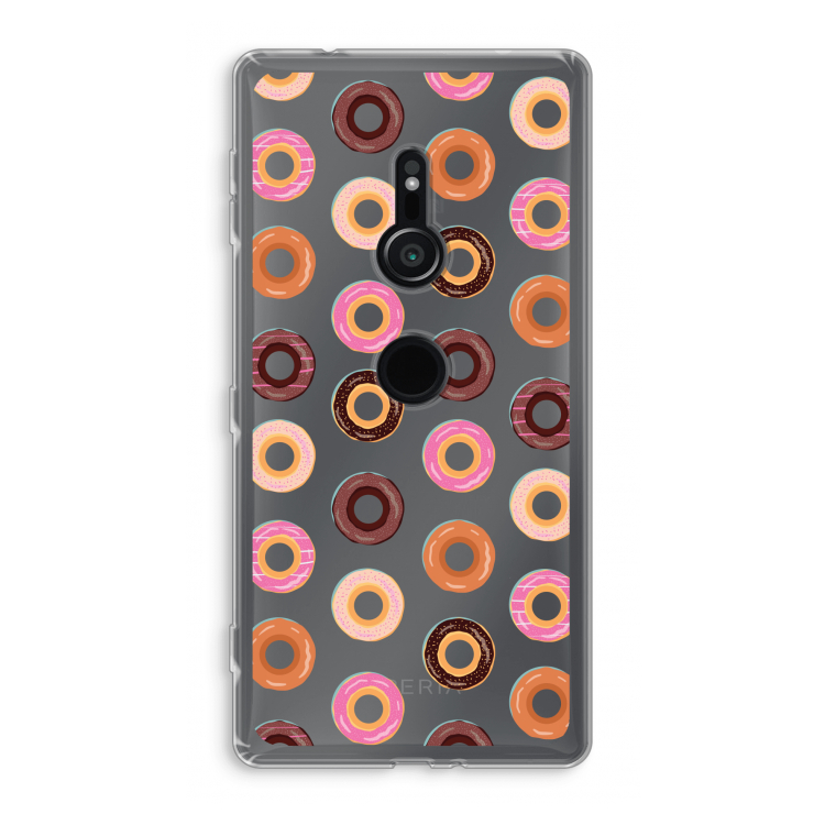 Donuts: Sony Xperia XZ2 Transparant Hoesje