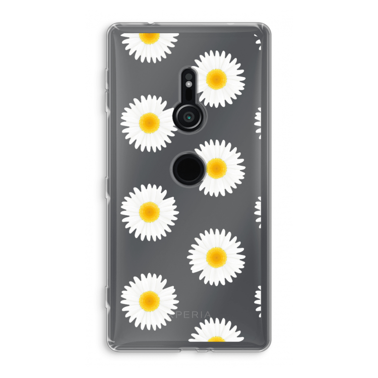 Margrietjes: Sony Xperia XZ2 Transparant Hoesje