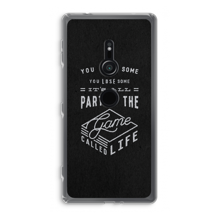 Life: Sony Xperia XZ2 Transparant Hoesje