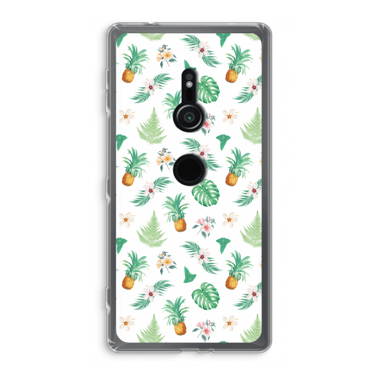Ananas bladeren: Sony Xperia XZ2 Transparant Hoesje