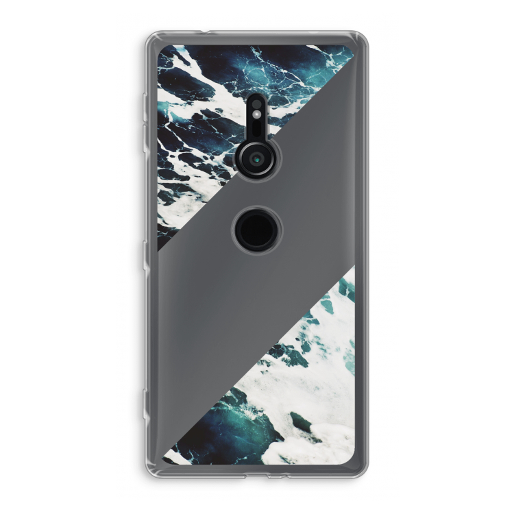 Golven: Sony Xperia XZ2 Transparant Hoesje