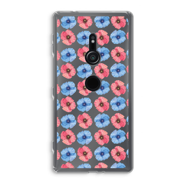 Klaproosjes: Sony Xperia XZ2 Transparant Hoesje