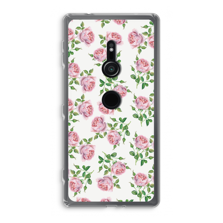 Kleine roosjes: Sony Xperia XZ2 Transparant Hoesje