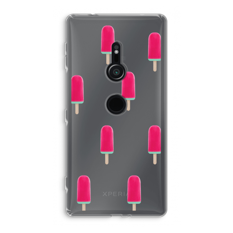 Waterijsje: Sony Xperia XZ2 Transparant Hoesje