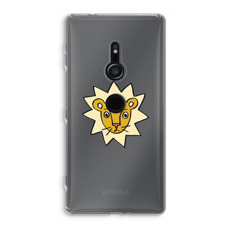 Kleine leeuw: Sony Xperia XZ2 Transparant Hoesje
