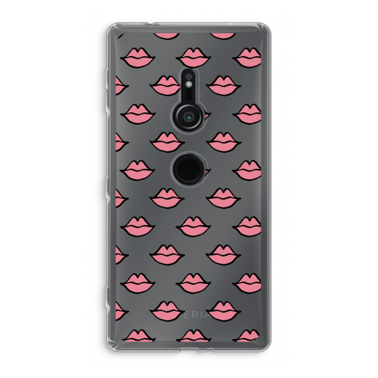 Lipjes: Sony Xperia XZ2 Transparant Hoesje