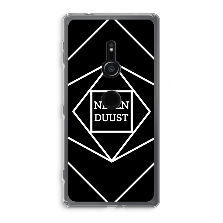 Negenduust geometrisch: Sony Xperia XZ2 Transparant Hoesje