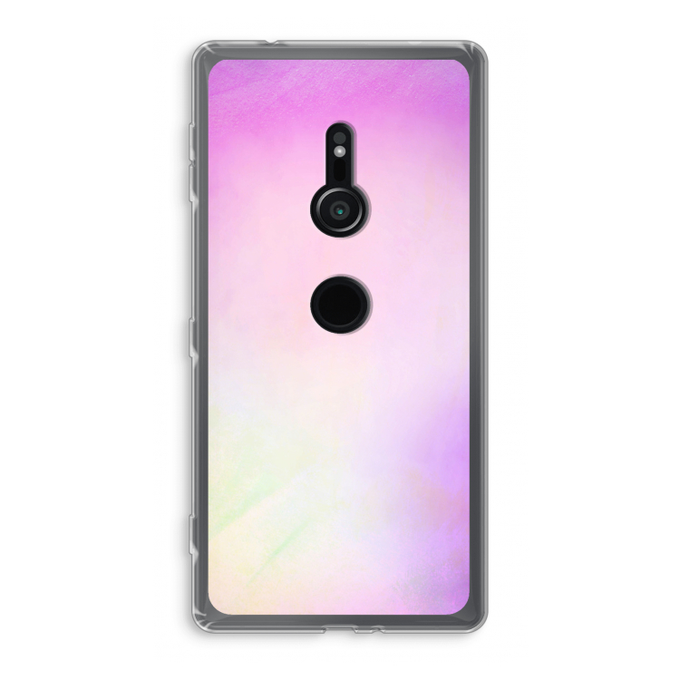 Flow mist pastel: Sony Xperia XZ2 Transparant Hoesje