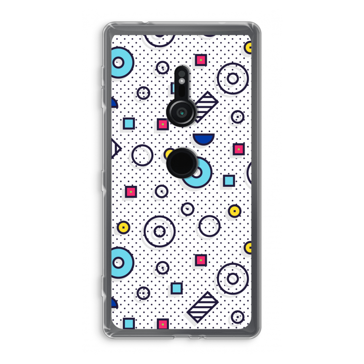 8-bit N°9: Sony Xperia XZ2 Transparant Hoesje