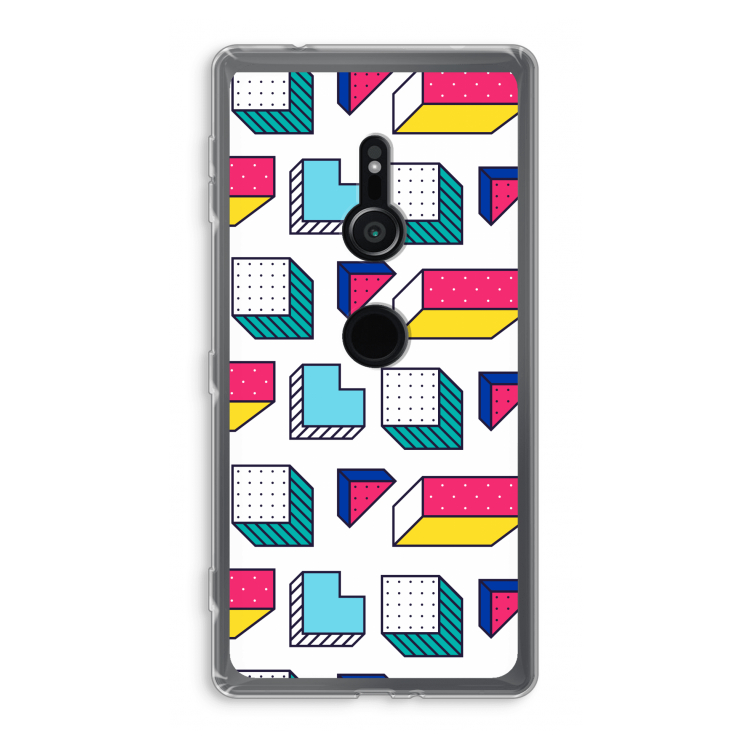 8-bit N°7: Sony Xperia XZ2 Transparant Hoesje
