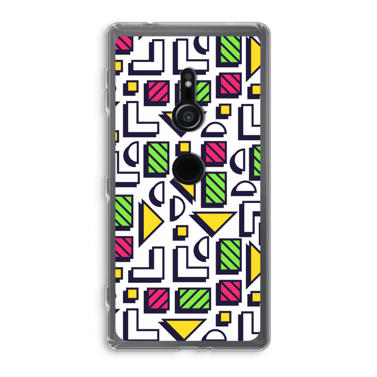 8-bit N°4: Sony Xperia XZ2 Transparant Hoesje