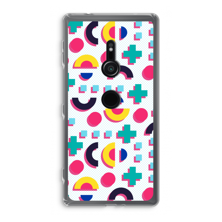 8-bit N°2: Sony Xperia XZ2 Transparant Hoesje