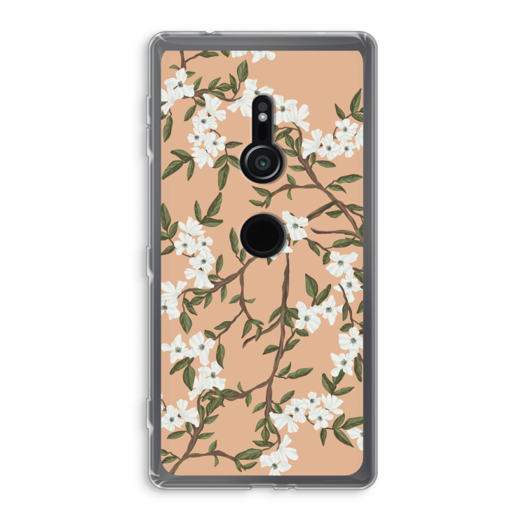 Blossoming spring: Sony Xperia XZ2 Transparant Hoesje