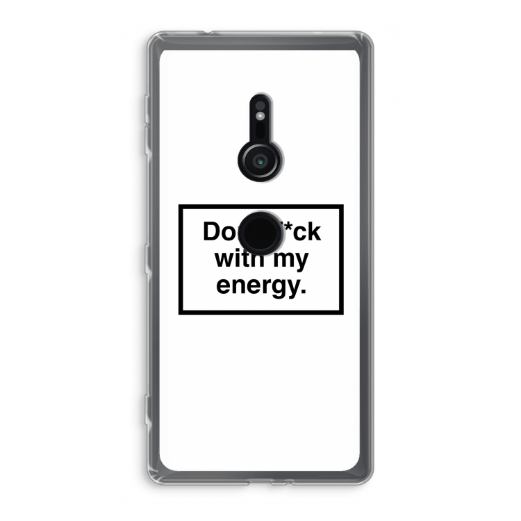 My energy: Sony Xperia XZ2 Transparant Hoesje